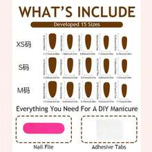 Summer Flower Press On Nails Medium French Tip Fake Nails 3D Pearl Flower Acrylic Nails Tropical Flowers Ocean Style Handmade False Nails Almond Glue On Nail Spring Summer Artificial Nail 30Pcs - Màu A - Xem 9