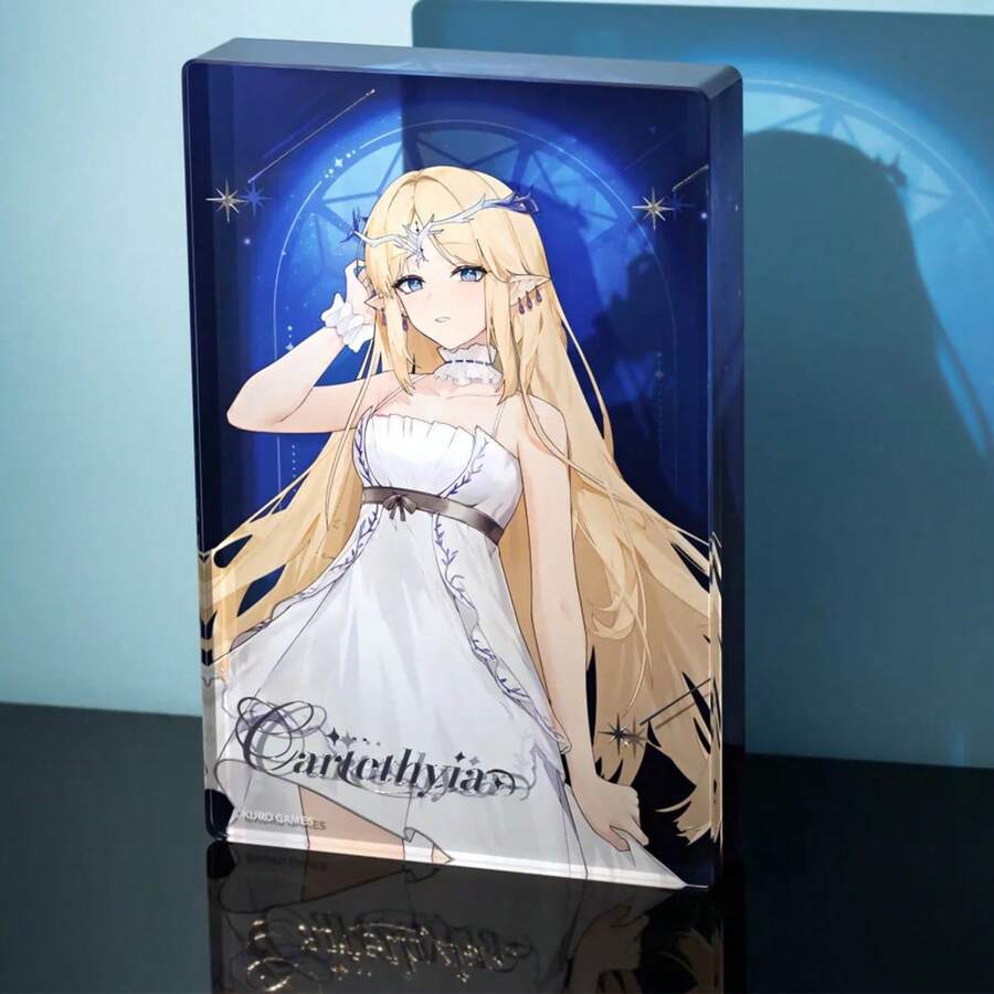 Mingchao X Yogoods Midsummer Night's Song Series Handmade Acrylic Brick High Transparency Crystal Brick, Gift, Holiday Gift, Birthday Gift, Perfect Gift - Multicolor - View 1