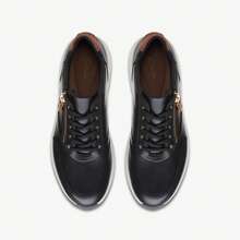 Clarks Un Rio Zip - Black - View 6