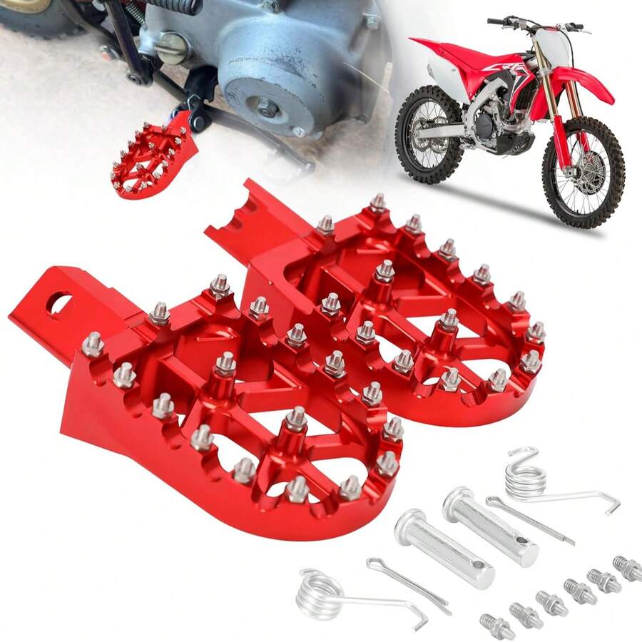适用于铃木 KX KLX 50cc-250cc CT200U 迷你摩托车、SSR Apollo RFZ TaoTao Lifan Kayo Coolster 越野摩托车的带弹簧和齿的 CNC 通用替换零件,采用 6061 铝合金材质。 - A - 查看 1