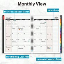 Daily Planner 2026, 8.5x11 Appointment Book, 15-Min Hourly Schedule, Jan To Dec 2026, Large Planner With Colorful Tabs, Premium Paper Quality - 20262026 - View 6