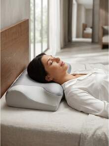 Premium Cooling Gel Memory Foam Pillow – Ventilated Support Pillow For Hot Sleepers, 60-Day Comfort Guarantee - 灰色 - 查看 2