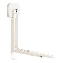 Rack Secagem Cabideiro de Roupas Dobrável com Ventosa Sem Furo Resistente - Dobrável - Visão 11