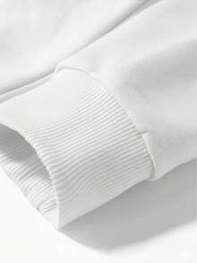 Moletom Premium canguru irverno 2026 - Branco - Visão 3