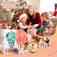 pulpo eléctrico bailarín con música y luces juguete sensorial recargable para bebés y niños regalo - Rosa - Ver 3