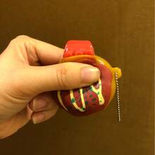 2026新款章鱼球慢回弹玩具 - 解压挤压玩具，新奇减压小玩意，送朋友的礼物，收藏品，节日，生日礼物 - 彩色 - 查看 10