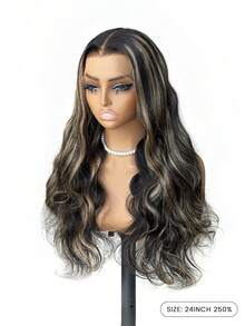WOWANGEL Fashion Ombre Long Curly Lace Front Wig - S1/27 - View 3