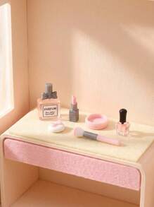 POKOJA LAND 5入組娃娃屋迷你化妝套裝：1/12迷你口紅、香水、粉撲、指甲油、化妝刷模型,適用於ob11娃娃（部分商品隨機顏色） - 化妝套裝 - 查看 1