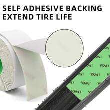 VXM 1卷TPU无内胎轮胎内衬，自粘防刺自行车轮胎内衬，适用于山地车、公路车、砾石车，26/29英寸 - 彩色 - 查看 4