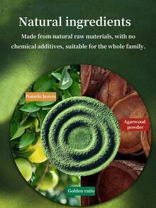 110g, Grapefruit Leaf Incense Sticks, Naturally Fresh, With A Pleasant Grapefruit Leaf Fragrance That Lasts A Long Time. Made With Natural Ingredients, They Provide Energy And Purify The Air. Entertaining Guests, And Ramadan. - Pomelo Leaf Incense - View 3