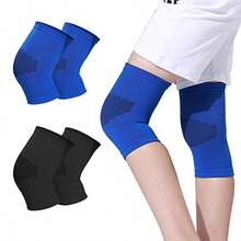 2 pares de rodilleras para s rodilleras de compresión para s rodilleras para adolescentes rodilleras para jóvenes rodilleras elásticas rodilleras deportivas para niñas baloncesto - Grande - Ver 7