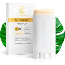 ¡RecomendadoCLEOSKIN Bloqueador Solar en Barra FPS 50+| Protección UVA/UVB| Con Vitamina C y Ácido Hialurónico| 20 gramos| Facial y Corporal| Textura Invisible y No Grasa (1 Bloqueador Solar)¡Top de Temporada - 1 protector solar - Ver 1