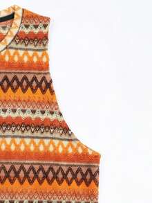 Áo tank top nam cổ tròn, thoáng khí, nhanh khô, kiểu dáng thường ngày, thích hợp cho mùa hè. - trái cam - Xem 5