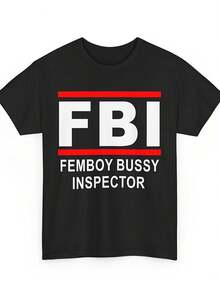 Femboy Bussy Inspector T-Shirt, - Femboy Bussy Inspector Shirt, Femboy Bussy Inspector Tee, Funny Shirt - 款式14 - 查看 1