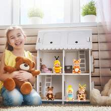 可爱4.33英寸仿真重生娃娃玩具，迷你萌萌睡着的儿童系列娃娃，卡通动物玩具，适合儿童生日礼物，激发想象力的玩具 | 奇趣玩具设计 | 柔软材质 - 彩色 - 查看 5