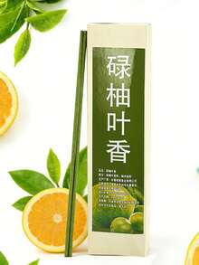 110g, Grapefruit Leaf Incense Sticks, Naturally Fresh, With A Pleasant Grapefruit Leaf Fragrance That Lasts A Long Time. Made With Natural Ingredients, They Provide Energy And Purify The Air. Entertaining Guests, And Ramadan. - Pomelo Leaf Incense - View 2