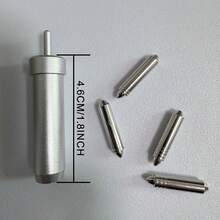 Versatile Foil Transfer Kit For Maker & Explore Series - 4-In-1 Embossing Tools With Fine, Medium, Thick & Bold Heads For Golden Foil Stamping, Fits Maker & Explore Machines, Aluminum Alloy, - MAKER Imprint Head + 4 Heads - View 5
