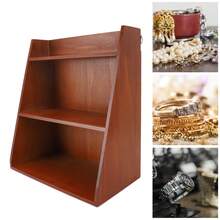 Étagères de rangement de bureau - Acajou - Voir 7