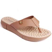 Modare Women's Orthopedic Slippers With Soft Massage Spurs - Khỏa thân - Xem 9