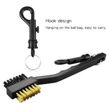 3X Double Sided Golf Cleaning Wire Nylon Brush Groove Cleaner Club Ball - Cleaning Brush - View 4