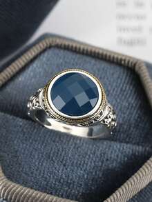 1 Piece Of Retro Domineering High-End Men's Ring With Exquisite Patterns, Fashionable And Personalized Jewelry Suitable For Daily Festivals, Parties, Birthdays, And Can Be Given As Gifts To Friends And Lovers - Vintage Rings - View 8