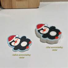Sponge Cartoon Thickened Wood Pulp Sponge Scrubber, Kitchen Dish Washing Sponge Cleaner - Cartoon - View 5