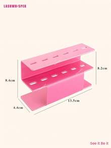 Dust-Proof Acrylic Tweezers Holder, 6/8 Compartment Eyelash Tool Storage Box With Flip Lid, Transparent Eyelash Extension Storage Box Suitable For Makeup Tweezers - Multicolor - View 20