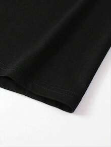 东京街头风男士赛车印花短袖T恤 - 黑色 - 查看 6