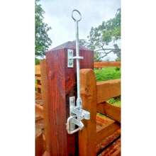 Hunting Gate Latch With Double Leg Gate Striker Lift Type Equestrian Equine Farm - Multicolor - View 5