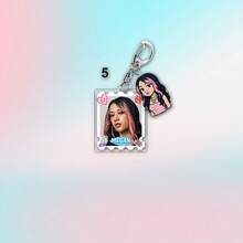 KATSEYE钥匙扣饰品，MANON吊坠，MEGAN包包挂饰，DANIELA钥匙扣，国际女子组合KATSEYE吊坠 - 彩色 - 查看 11