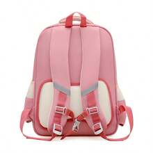 New Cartoon Cute Backpack, Large Capacity Ergonomic Design For Boys And Girls - Red - View 4