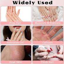 50 Pcs Nail Drill Bits Sanding Bands, 180 Fine Grit Nail File Bands For Acrylic Nails, Gel Manicures & Pedicures, Light Pink - Daily Essential & Holiday Gift For Women - 180 Dây mài màu hồng - Xem 4