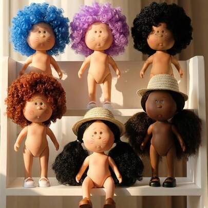 24厘米西班牙土豆娃娃米娅毛绒娃娃，女孩娃娃，西班牙土豆娃娃裸体娃娃