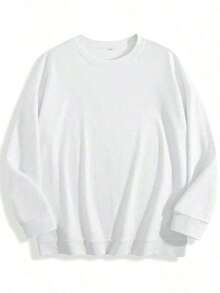 Women's Casual "PARKE" Letter Print Loose Pullover Sweatshirt, Encountering Lazy Fashion. 2026 New Y2Y Style Casual Women's Sweatshirt - Versatile For Sports, Leisure, And Everyday Wear New Years Outfit WomenWomen'S Sweatshirt - Black With Colorful Lettering, Soft Crewneck Pullover For Everyday & Special Occasions, Fall/Spr - White - View 3