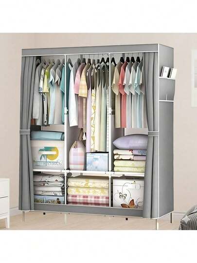 Ropero Armario Closet Armable para Ropa Zapatos y Bolsos - Almacenamiento y Organización para Dormitorio