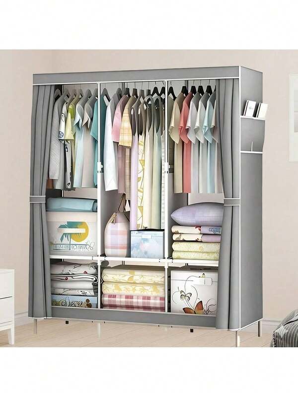 Ropero Armario Closet Armable para Ropa Zapatos y Bolsos - Almacenamiento y Organización para Dormitorio