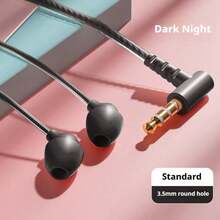 HP 1125C Wired In-Ear Headphones: 3.5mm Dual Interface, Sleep Comfort Noise Cancellation, High-Definition Microphone And In-Line Controls, Compatible With Phones, Computers, And Tablets - 3.5mm - View 12