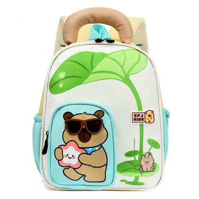 New Cute Lightweight Backpack For Boys, Cartoon Design