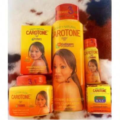 Carotone Lotion+Cream+Soap+Oil+Bsc  5 Pcs Set