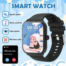 Reloj inteligente de moda para niños 2026, compatible con múltiples idiomas, llamadas inalámbricas, recordatorio de mensajes, registro de actividad infantil, adecuado como regalo de cumpleaños o escolar - Multicolor - Ver 2