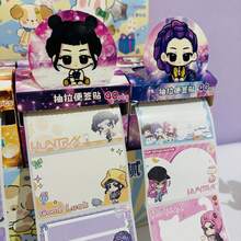 DOBBLE 1pc KPOP Witch Girl Group Detachable Memo Pad, High-Quality Anime Sticker, Reusable (Random Style) - Multicolor - View 5