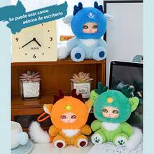 TendenciaPeluche Ninos Juguete Colgantes Llaveros De Peluche Para Bebes 15cm Muñeca Azul RegalosCalidad premium - Naranja - Ver 8