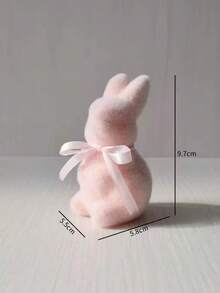 Thỏ Phục Sinh có nơ, Thỏ trang trí bằng xốp phủ nhung, Thỏ trang trí bằng xốp phủ nhung có ruy băng, Tượng thỏ kiểu vườn rêu, Không dùng điện, Không có lông vũ, Thích hợp trang trí nhà cửa và tiệc tùng, Phụ kiện thỏ, Vật trang trí giỏ trứng Phục Sinh hoàn hảo, Quà tặng Phục Sinh, Thỏ Phục Sinh, Trang trí bàn hình Thỏ Phục Sinh, Vật trang trí giỏ Phục Sinh hình Thỏ Phục Sinh, Thỏ Phục Sinh dành cho bạn bè - Nhiều màu - Xem 10