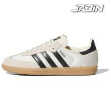 Adidas Samba Wmns Og 'White Hazy Green' Women's IH2752 | Retro Heritage Style, Timeless Silhouette - 黑色 - 查看 1