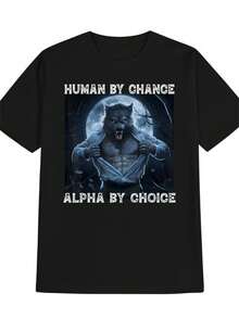Men T-Shirts - 黑色 - 查看 8