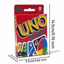 Mattel 1 قطعة ألعاب لوحية UNO مرخصة رسميًا بطاقات UNO الكلاسيكية بطاقات مطابقة الألوان والأرقام بطاقات Transformers لعبة ممتعة للعائلة والأصدقاء 112 بطاقة قابلة للتخصيص & قابلة للمسح بطاقات العمل الخاصة والبرية متضمنة هدية للعائلة مناسبة للحفلات والمهرجانات - متعدد الألوان - مشاهدة 7