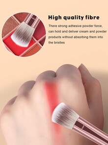 10pcs/1pc Makeup Brushes, Including Contour Brushes, Highlighter Brushes, Foundation Brushes, Nose Contour Brushes, Eyeshadow Brushes, Eyebrow Brushes, Lip Brushes, And Detail Brushes-Ideal For Beginners, Professional Makeup Application, And Novice Beauty Practice Scenarios.,Giveaways,Professional Makeup Brushes,Complete Makeup Set - Multicolor - View 5