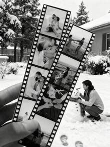 1pc/3pcs/6pcs Customized Photo Strips, Personalized Photo Booth Strips, Movie Strips, Customized Photo Booth Printing, Personalized Photo Booth Printing, Wedding Photo Booth Cards, Photo Booth Strip Frames, Small Gift Preserving Memories, Suitable For Anniversary, Mother's Day, Birthday, Wedding - Multicolor - View 5