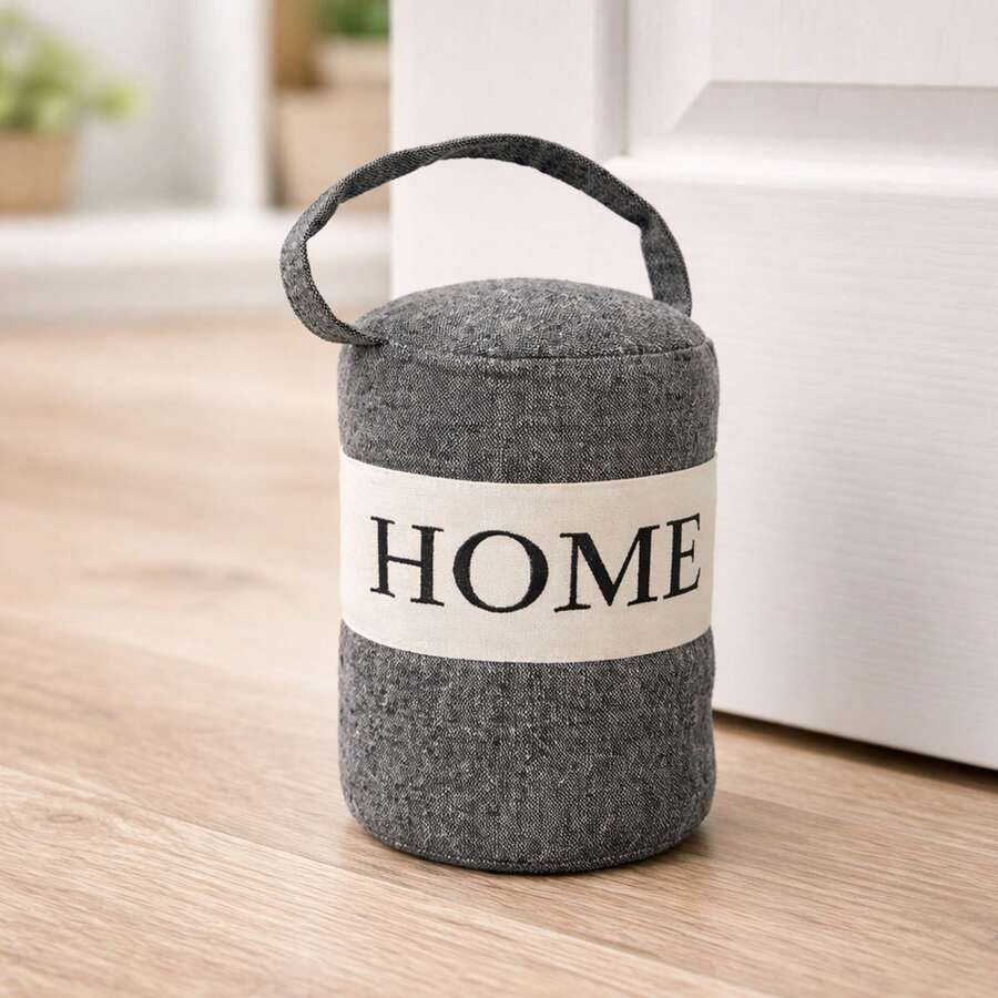 Tope de Puerta Decorativo Multifunción, Sujeta Puertas Antiviento, Diseño Suave, Ideal para Dormitorio, Habitación Oficina - MO-12 - Ver 1