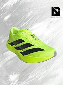 Adidas Adizero Evo SL Lucid Lemon – Men's Lifestyle Sneakers – Shoes For Man-Vintage-Spring & Summer-Inspired Running Shoes, Shock-Absorbing Comfort, Gym To Streetwear Casual Wear-Back To School–JR3416 - Lucid Lemon/Core Black/Metallic Silver - 查看 2